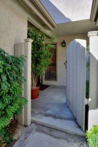 Private courtyard entrance