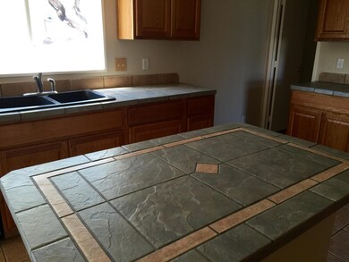Custom tile in Kitchen