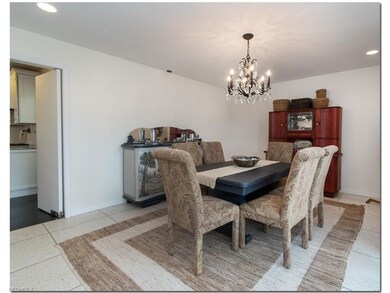 Elegant Formal Dining Room with Terrazzo Flooring 