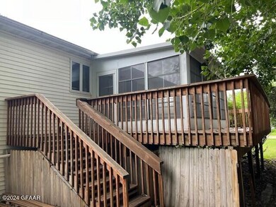 Deck to Sunroom