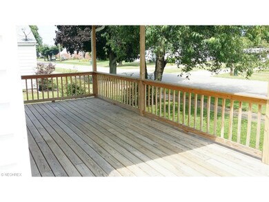 Enjoy the scenery sitting on this front porch.