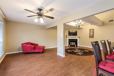 Additional view on entire living room which is 18,
