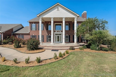 Stately Front Entrance