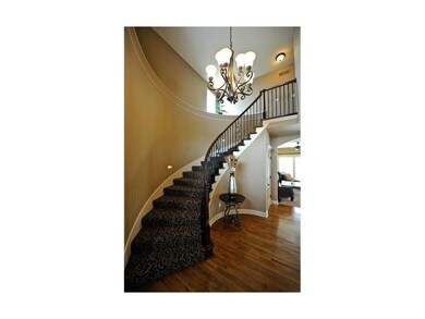 Gorgeous Sweeping Stairwell!