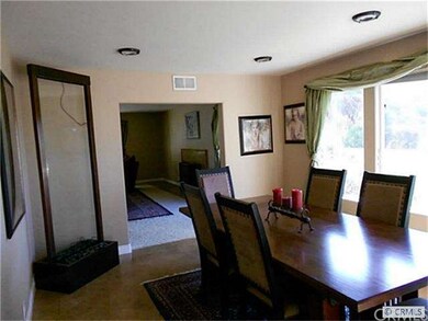 Formal dining area with breathtaking views of the 