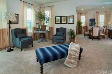 Seating area in great room
