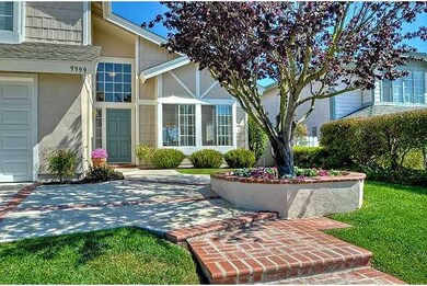 Perfectly manicured yard