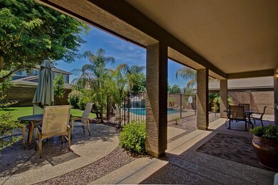 Extended patio and decking