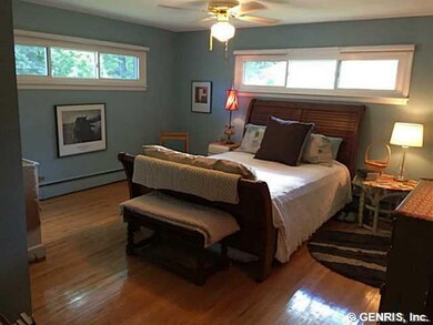 Master Bedroom. Gleaming hardwood floor. LARGE tri