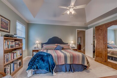 Master Bedroom with large walk in.
