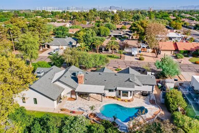 Backyard view