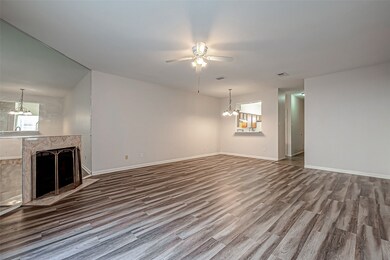 The living room is 18x14 and has a wood burning fi
