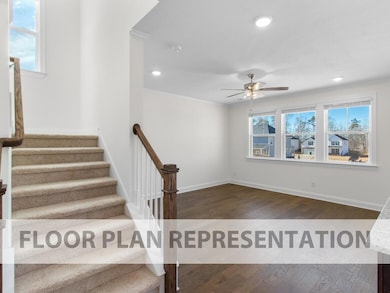 Living & Stairs _ The Lincoln Plan