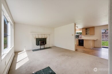 Living room in main house