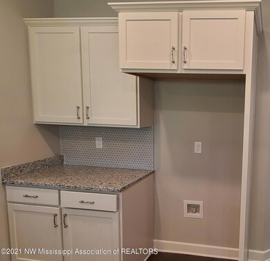 Nice backsplash and granite