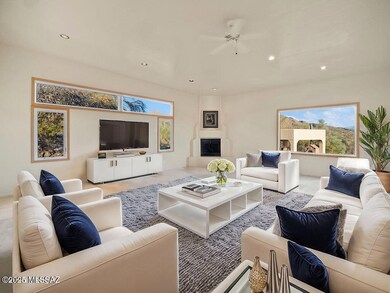 Living Room with Fireplace