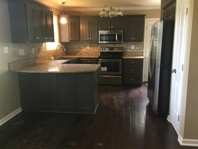 granite counter tops and new appliances