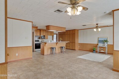 Open plan viewed from front door