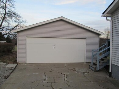 Two car detached garage
