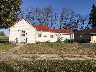 Front with garage