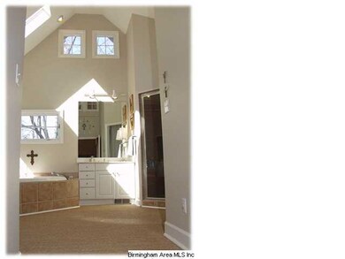 View of the master bath from the master bedroom