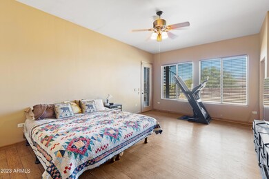 Primary Bedroom w/ Door to Backyard