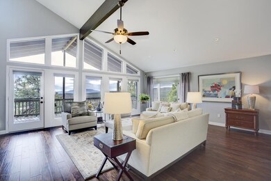 Greatroom & View to South