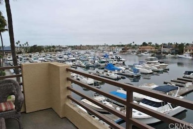 View from balcony off kitchen. Marina/sunset view