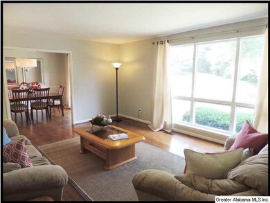 Large picture window in the great room