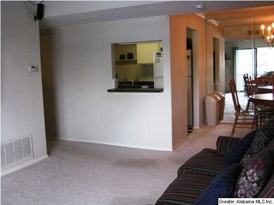 Mirror walls on Dining Room makes living space loo