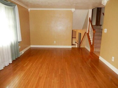 Living Room. Living room flows into the kitchen ar