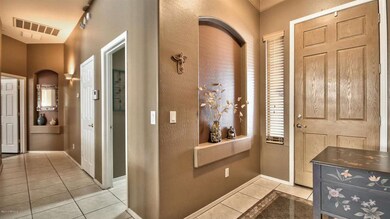 Tied hallways and foyer