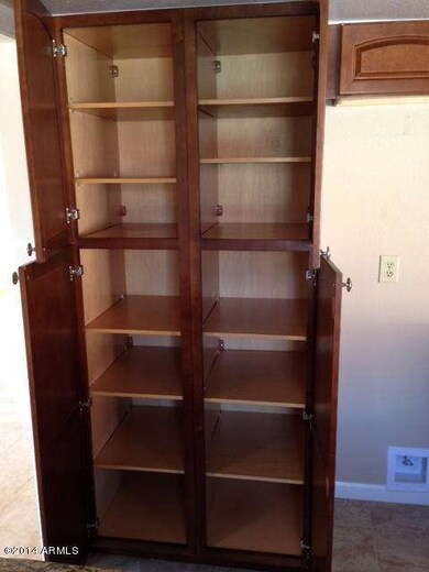 Pantry Cabinet open