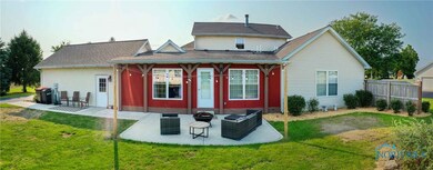 Back of home / patio area