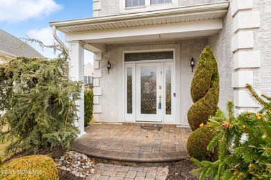 Etched Glass Door-Brick Paver Walkway