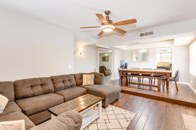 View looking back at dining room