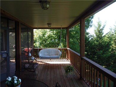 Relax and enjoy the evenings swinging on the covered porch