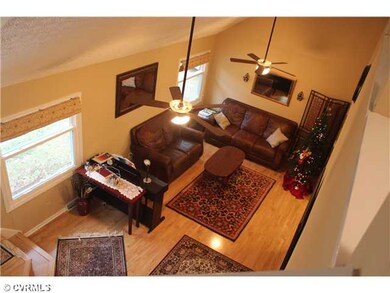 Living Room - View from loft