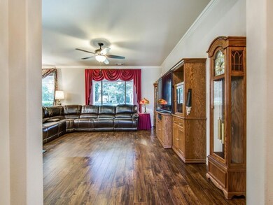 Foyer Leads to Spacious Family Room