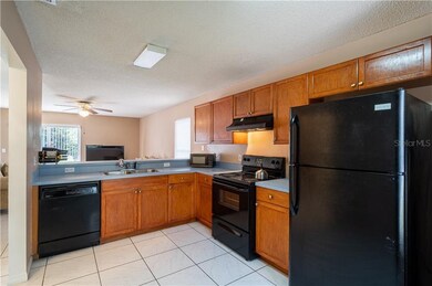 Kitchen view (all appliances stay)