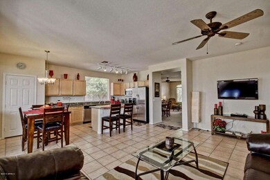 Great room opens to Kitchen