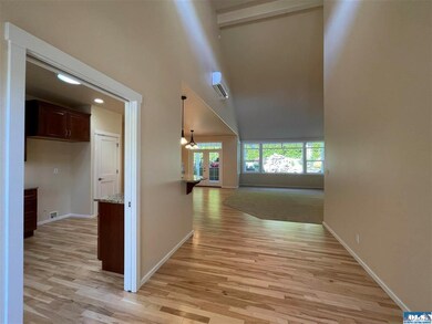 View as walking in the front door