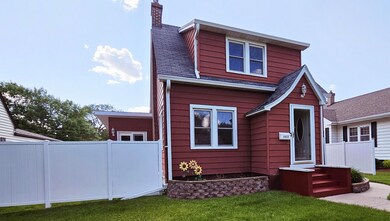 Exterior front with fence