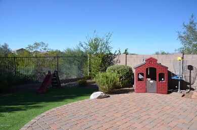 expanded patio & faux turf= ez care yd.
