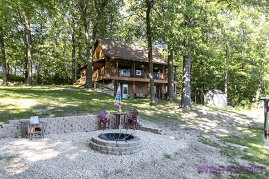 Lake Front Log Home For Sale 2 Acres