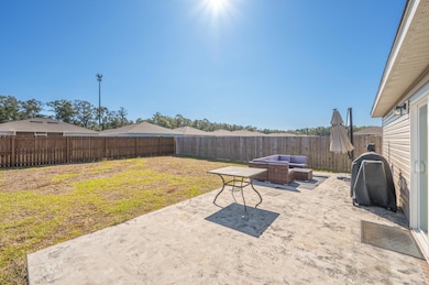 massive back patio