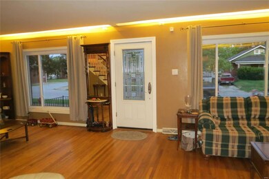 Living Room with large windows