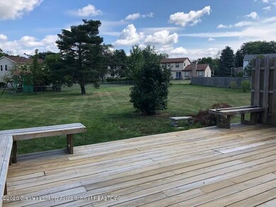 BR from deck to yard