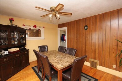 Dining room conveniently leads into the kitchen. N