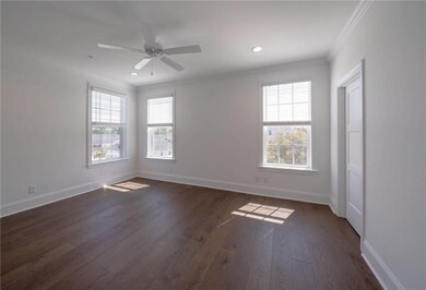 Master bedroom has plenty of windows for enjoying